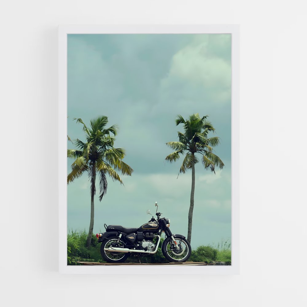 Poster Ride au Soleil – affiche Royal Enfield (vue 3)
